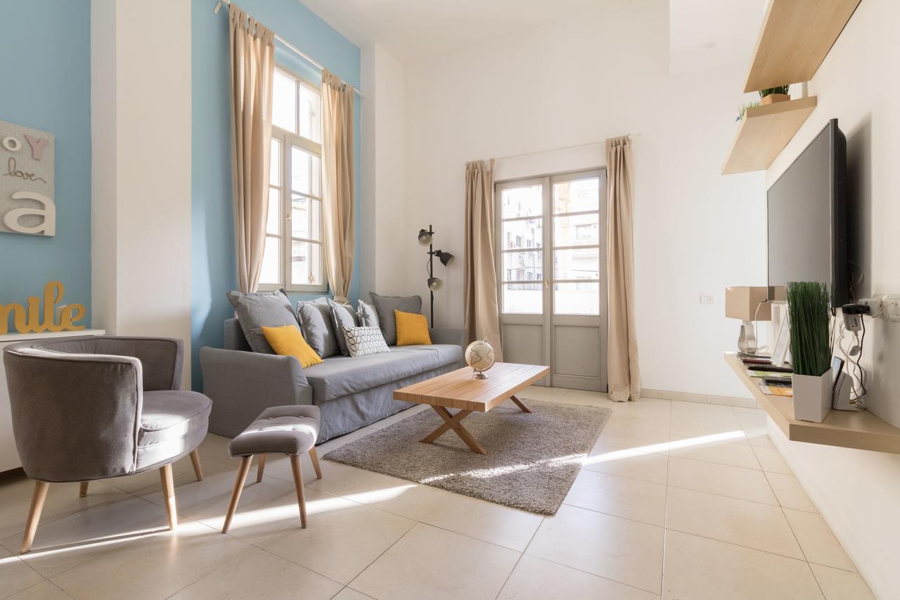 Sweethome26 Luxury Apt Sea View 50 Meters From The Beach Free Parking Tel Aviv Eksteriør billede